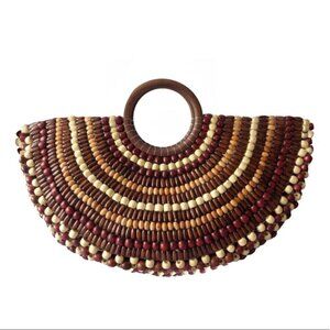 INC Beaded Fan Tote